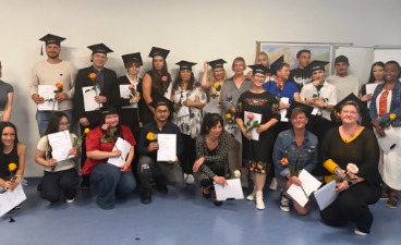 Abschlussfeier der 1-jährigen Pflegehilfe-ausbildung