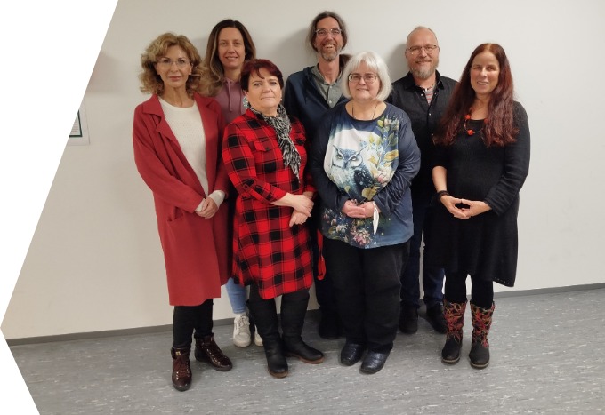Teamfoto stehend Fachlehrkräfte Berufsfachschule für Pflege
